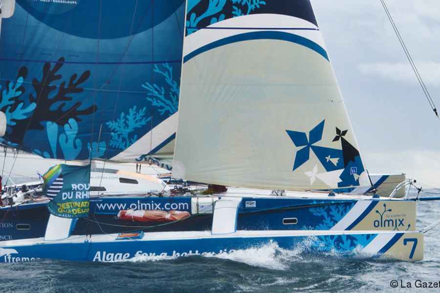  Antoine wins the Rhum Multi class